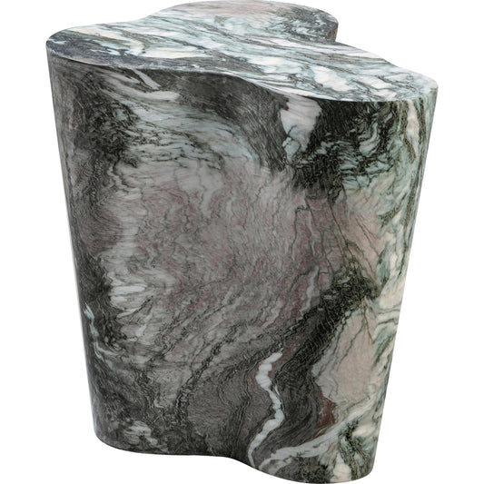 Slab Side Table by TOV Furniture. Made from concrete in a modern style.