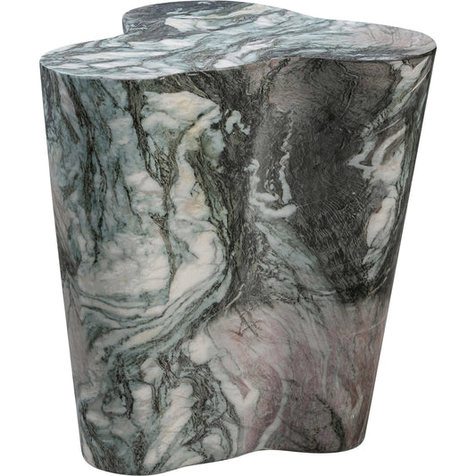 Slab Side Table by TOV Furniture. Made from concrete in a modern style.