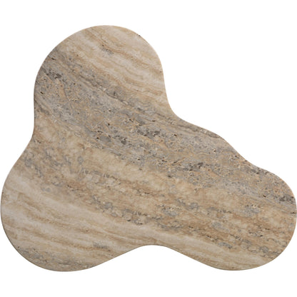 Slab Side Table by TOV Furniture. Made from concrete in a modern style.