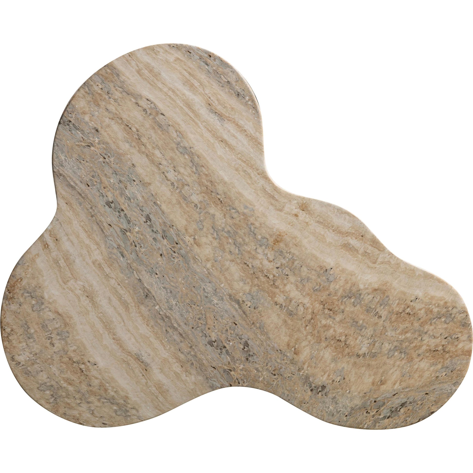 Slab Side Table by TOV Furniture. Made from concrete in a modern style.