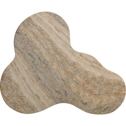 Slab Side Table by TOV Furniture. Made from concrete in a modern style.