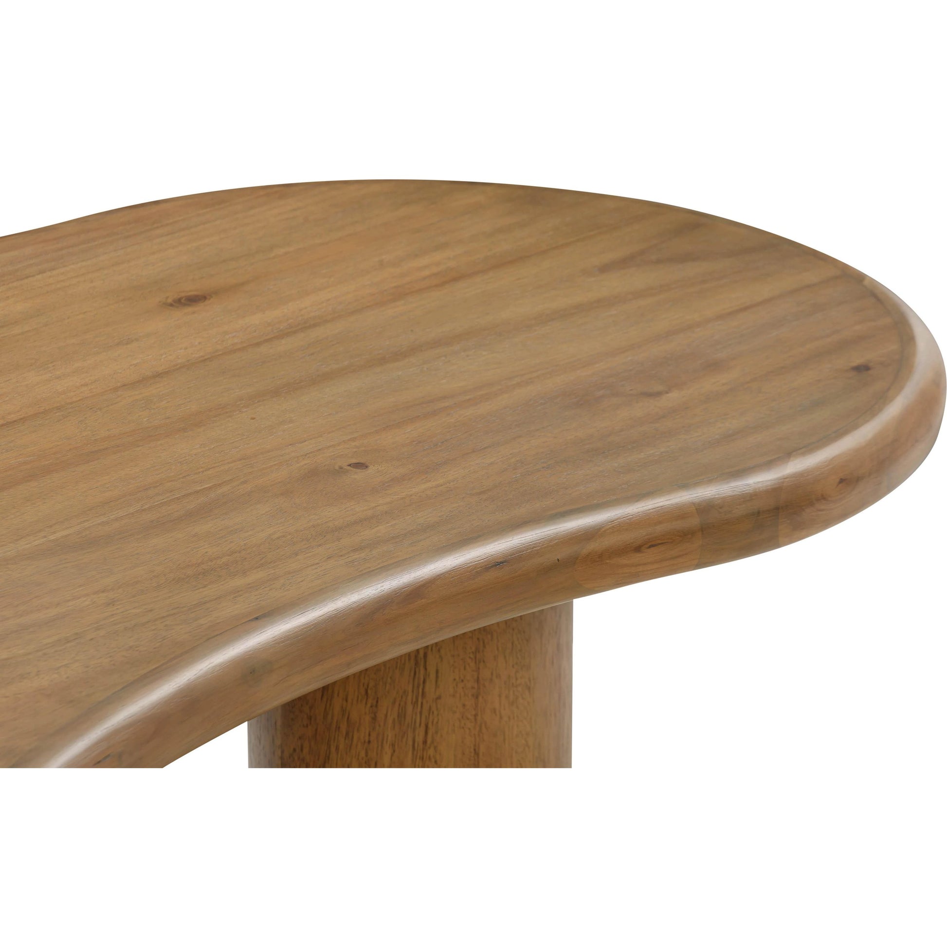 Gotham Coffee Table by TOV Furniture in cognac. Made from acacia, acacia veneer, plywood in a modern style.