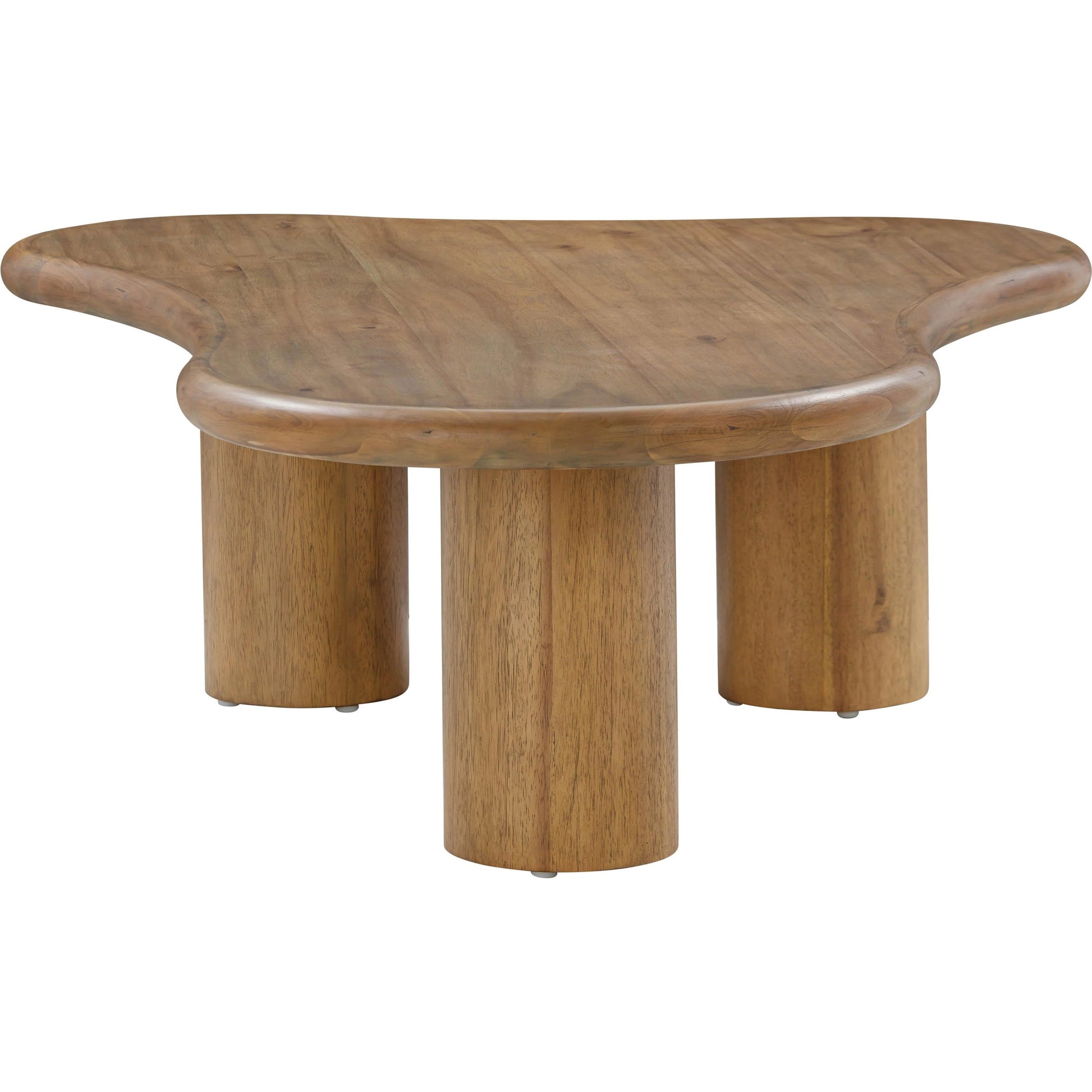 Gotham Coffee Table by TOV Furniture in cognac. Made from acacia, acacia veneer, plywood in a modern style.