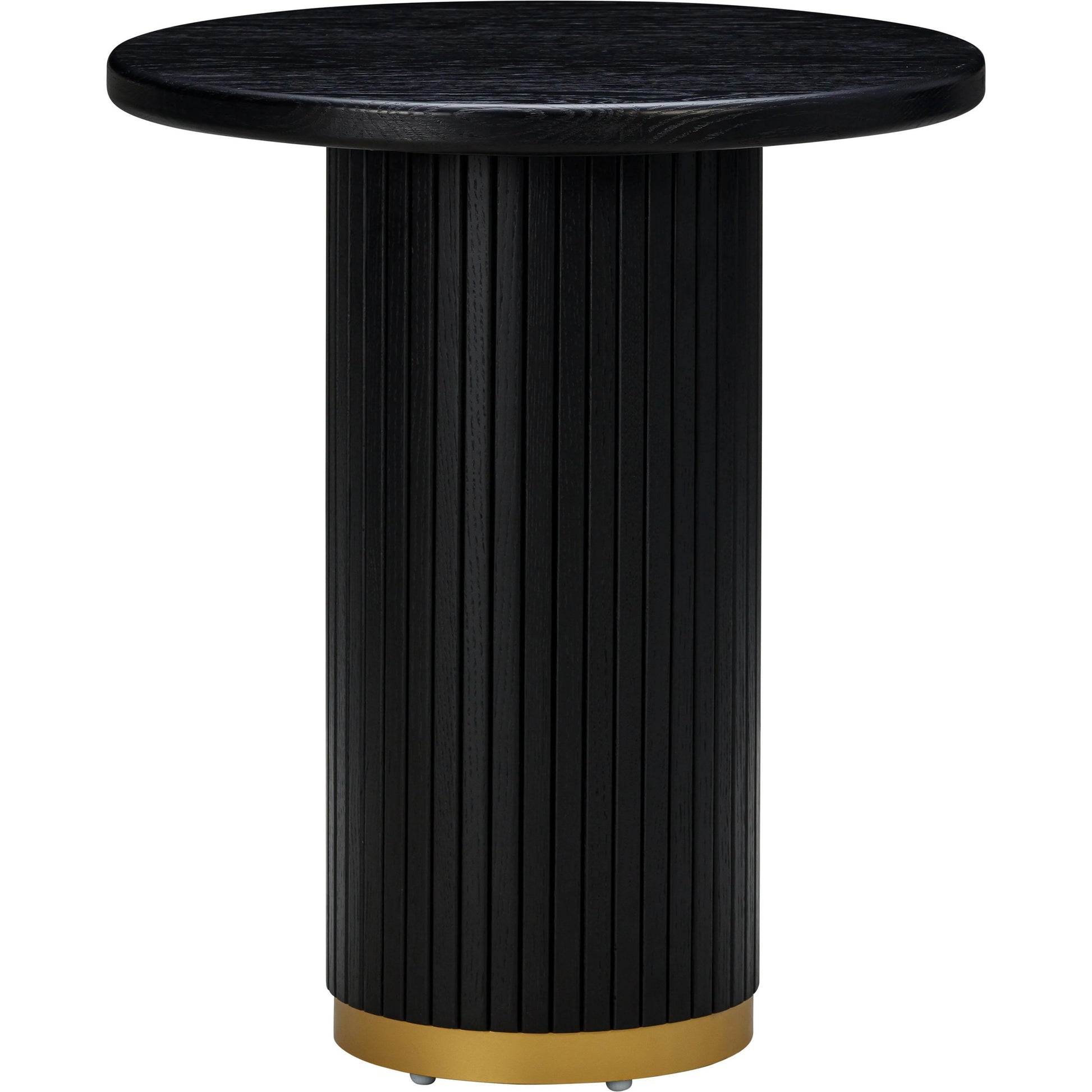 Chelsea Entry Table by TOV Furniture. Made from mdf, metal, oak, oak veneer in a modern style.