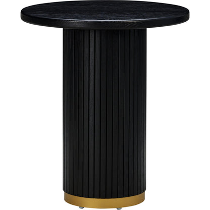 Chelsea Entry Table by TOV Furniture. Made from mdf, metal, oak, oak veneer in a modern style.