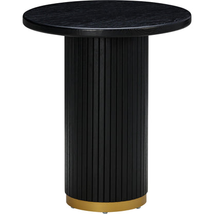Chelsea Entry Table by TOV Furniture. Made from mdf, metal, oak, oak veneer in a modern style.