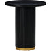 Chelsea Entry Table by TOV Furniture. Made from mdf, metal, oak, oak veneer in a modern style.