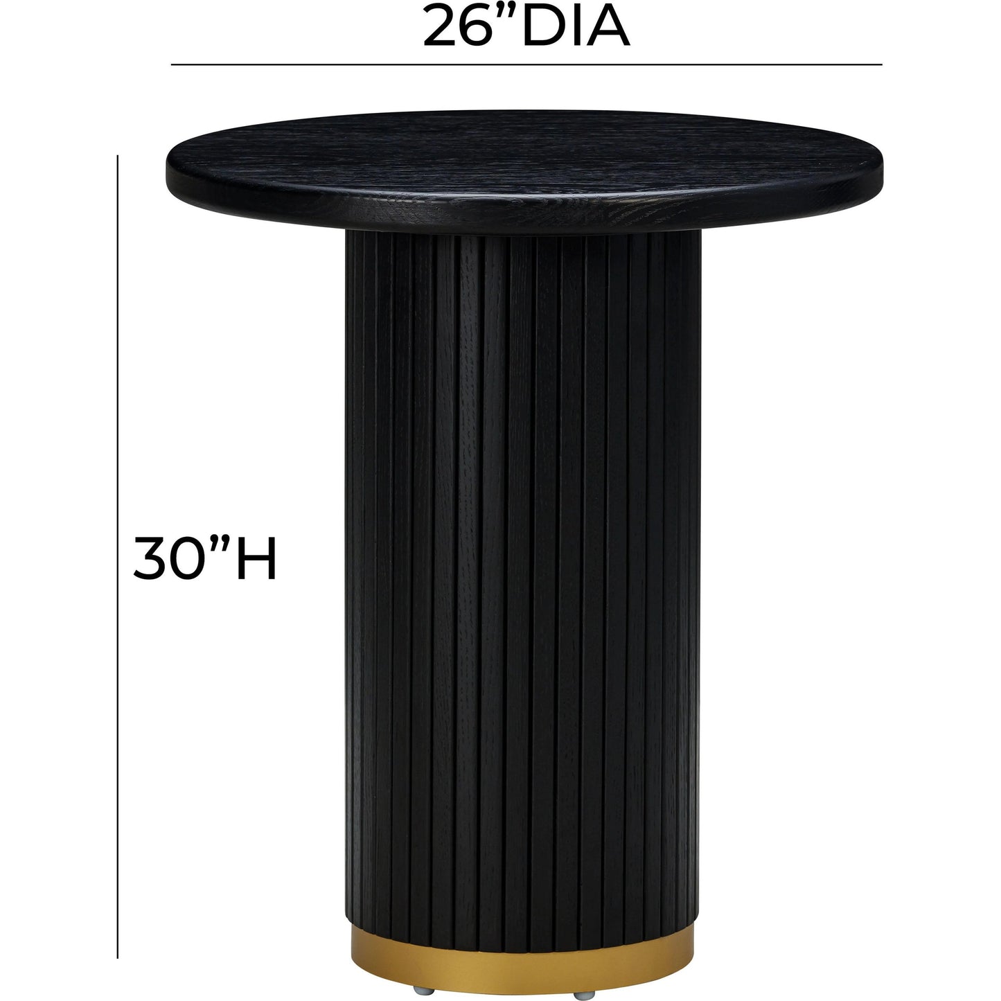 006 SI-2107281 | Additional Silo | Chelsea Entry Table by TOV Furniture. Made from mdf, metal, oak, oak veneer in a modern style.