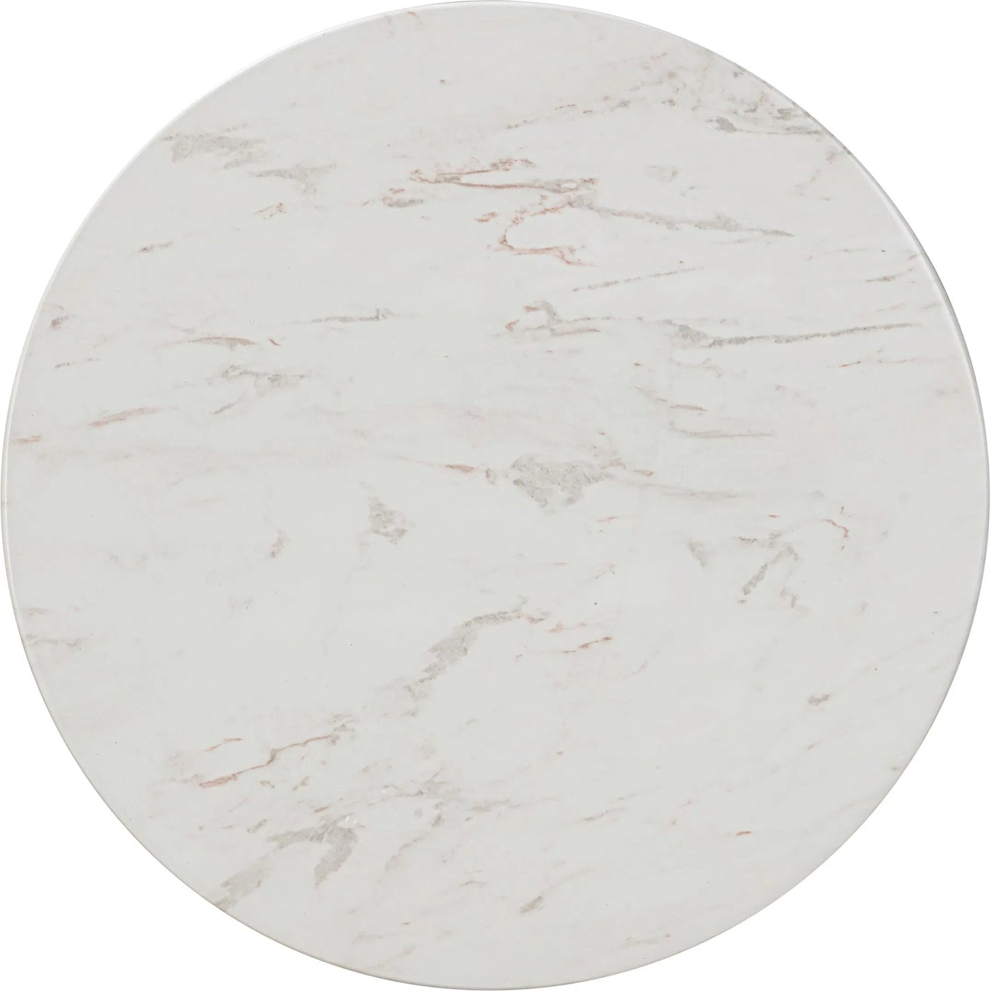 003 SI-2248197 | Additional Silo | Chip Marble Print Indoor/Outdoor Side Table by TOV Furniture in white. Made from concrete in a modern style.