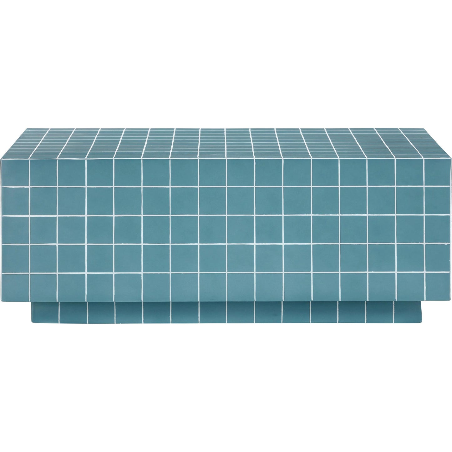 012 SI-2248380 | Additional Silo | Mixie Tile Indoor / Outdoor Coffee Table by TOV Furniture. Made from concrete in a eclectic & global style.