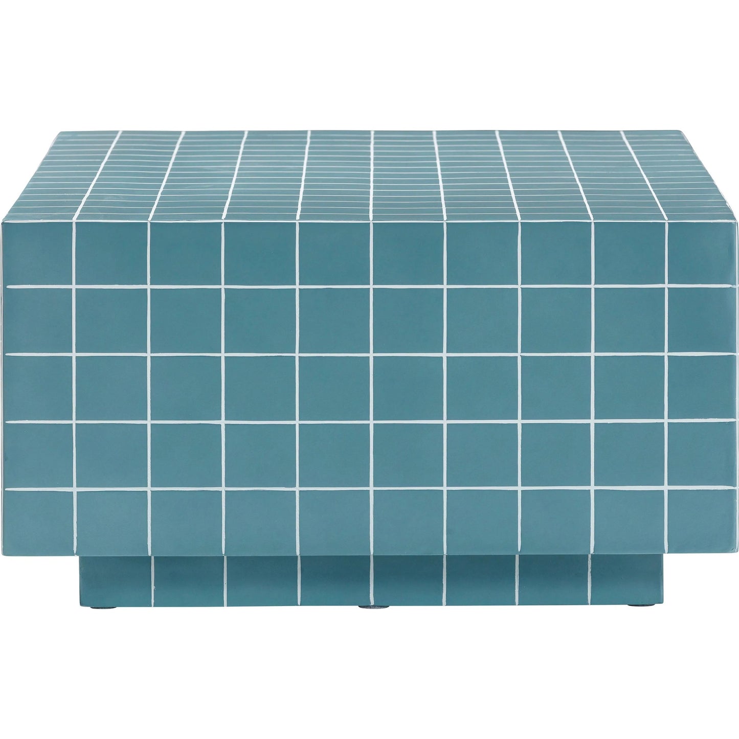 013 SI-2248380 | Additional Silo | Mixie Tile Indoor / Outdoor Coffee Table by TOV Furniture. Made from concrete in a eclectic & global style.