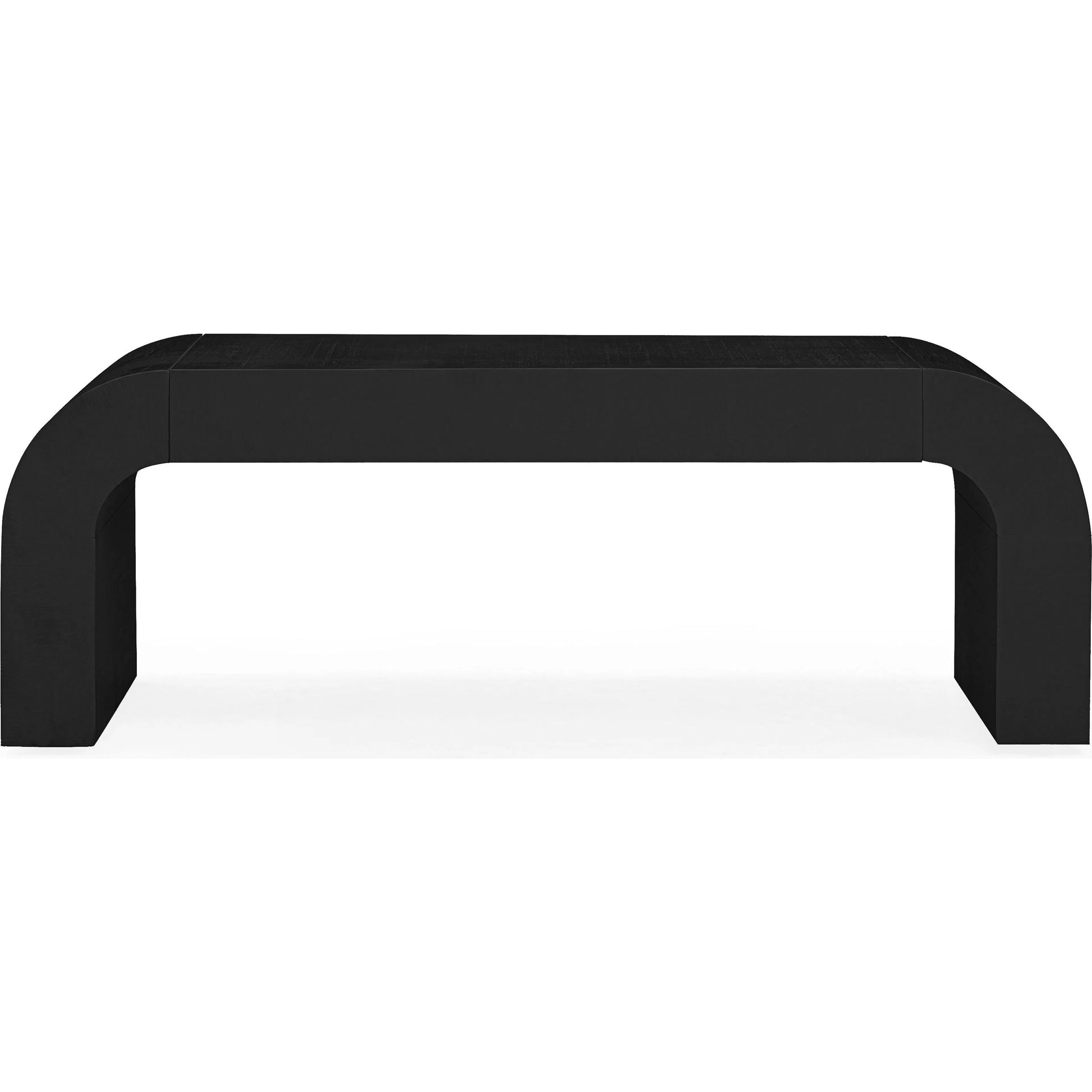 Hump Coffee Table by TOV Furniture. Made from mdf, veneer, wood in a transitional style.