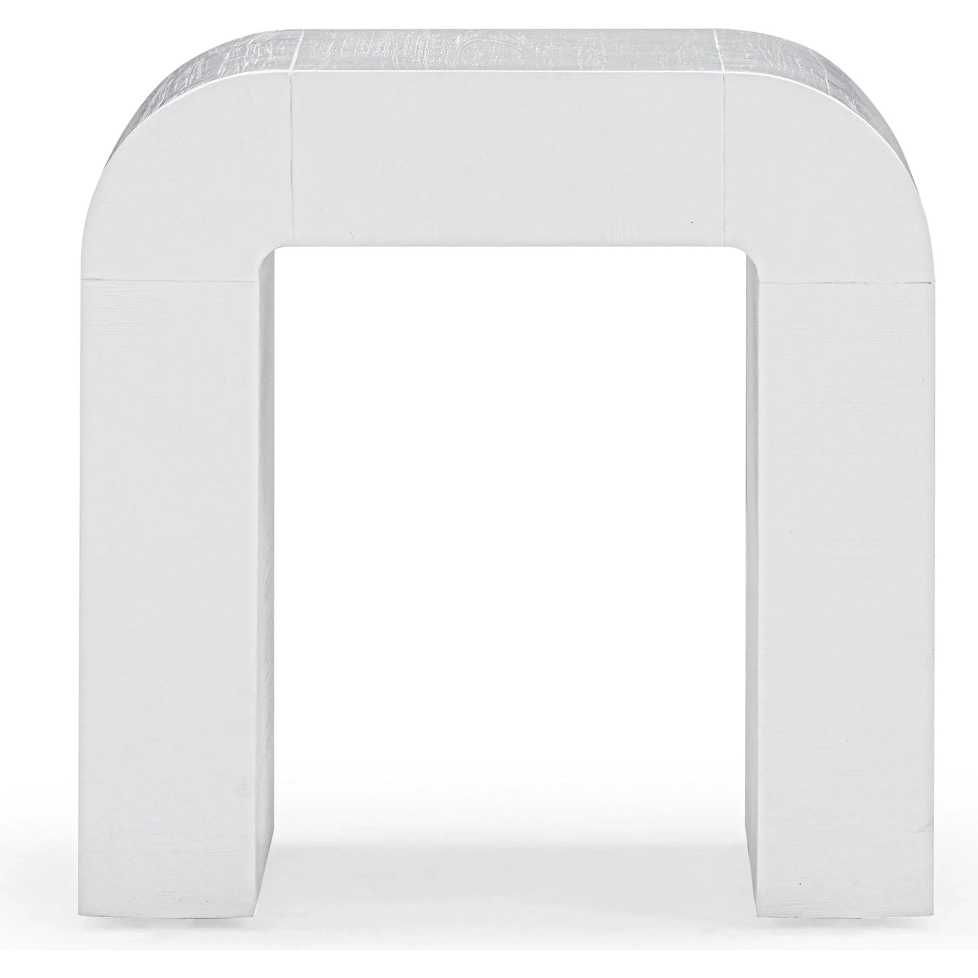 Hump Side Table by TOV Furniture. Made from mdf, veneer, wood in a transitional style.