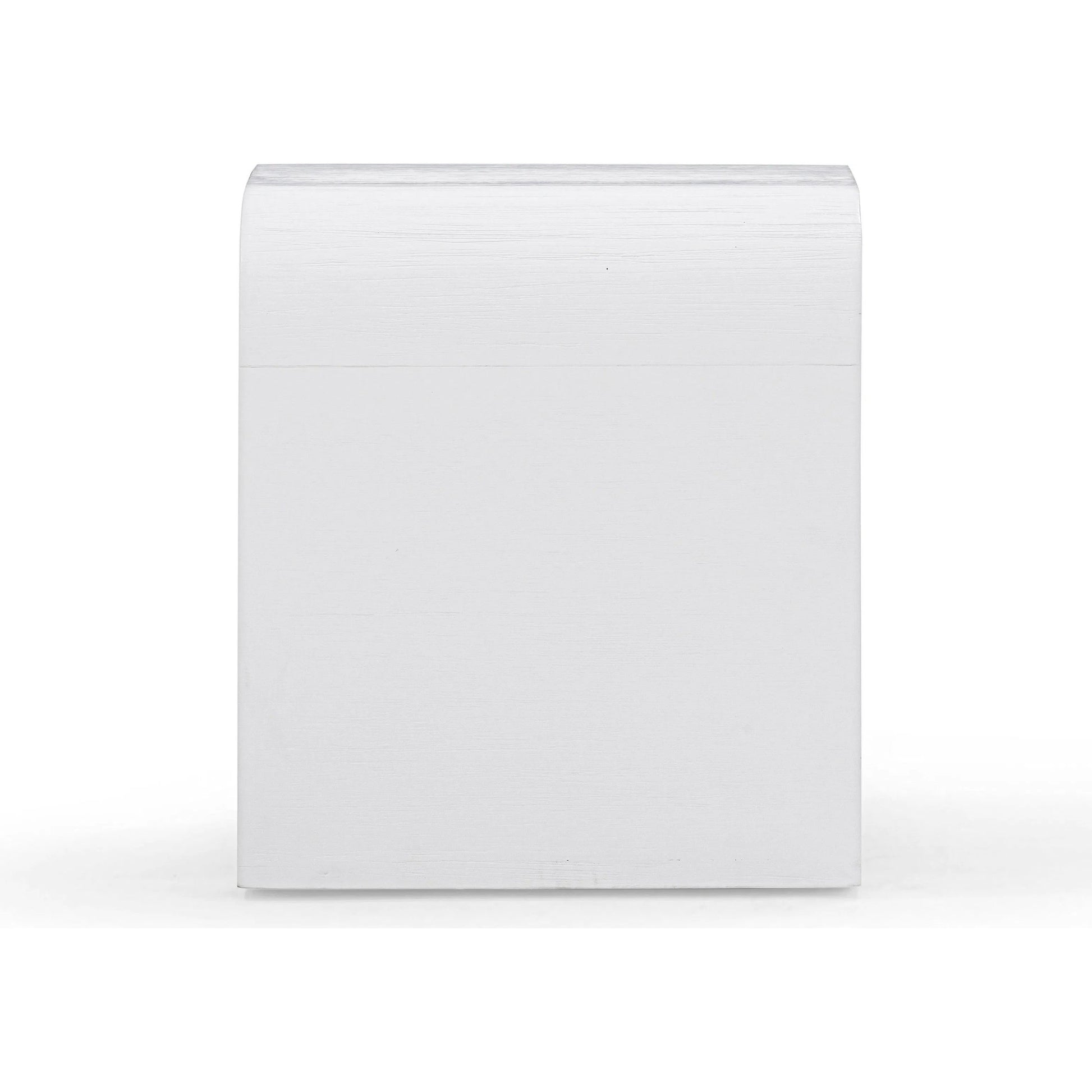 Hump Side Table by TOV Furniture. Made from mdf, veneer, wood in a transitional style.