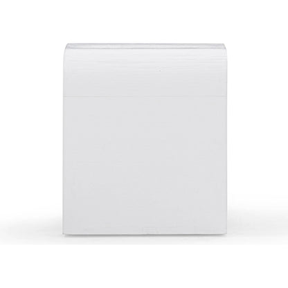 Hump Side Table by TOV Furniture. Made from mdf, veneer, wood in a transitional style.