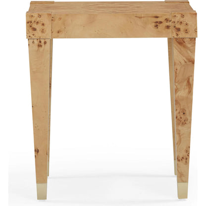 Brandyss Burl End Table by TOV Furniture. Made from unique in a modern style.