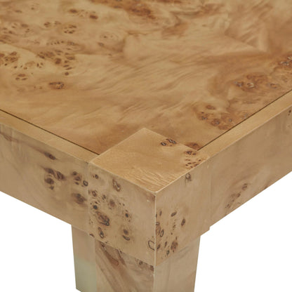 Brandyss Burl End Table by TOV Furniture. Made from unique in a modern style.