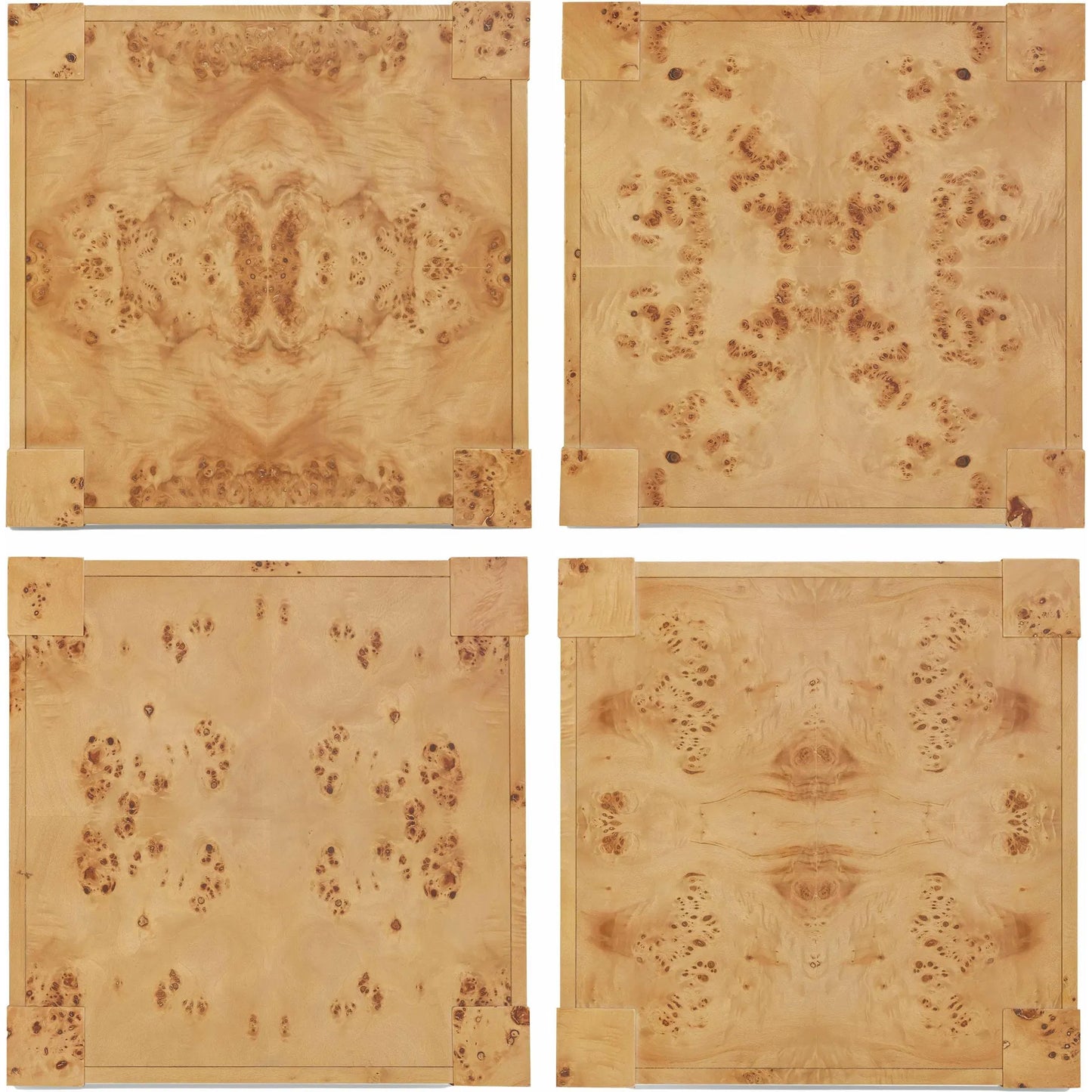 017 SI-2356268 | Closeup | Brandyss Burl End Table by TOV Furniture. Made from unique in a modern style.