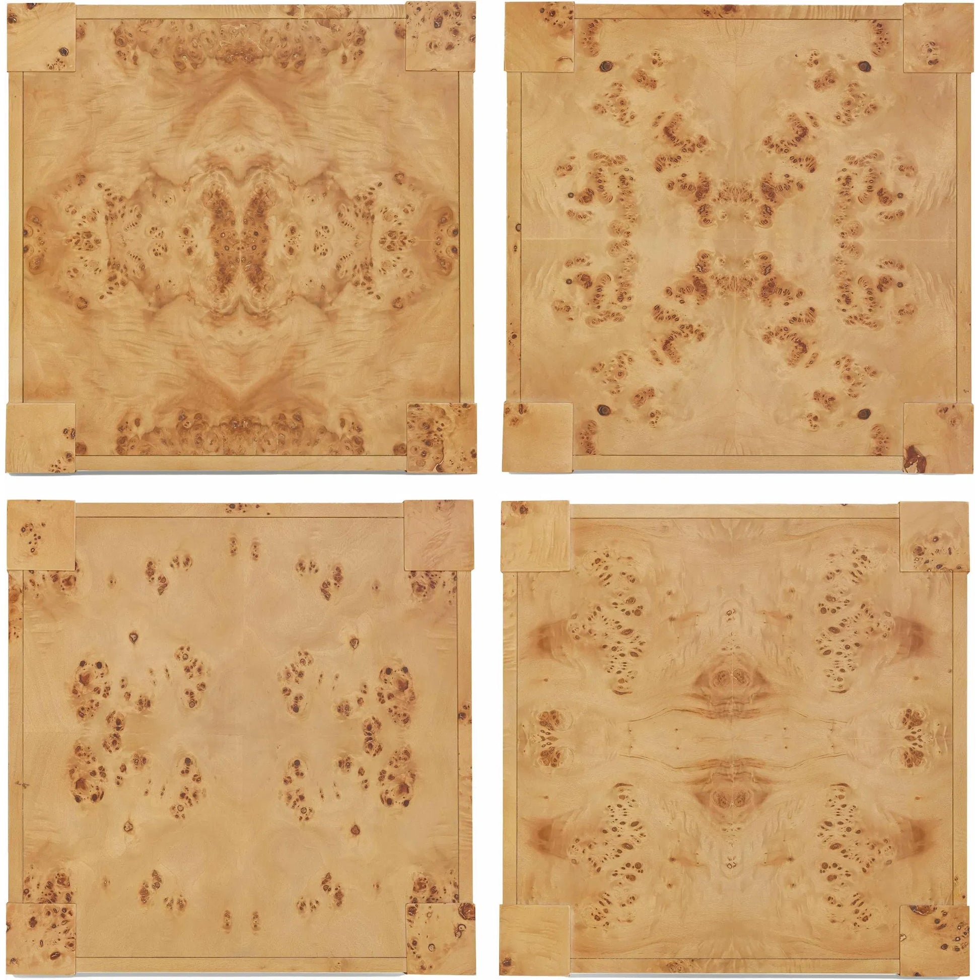 Brandyss Burl End Table by TOV Furniture. Made from unique in a modern style.