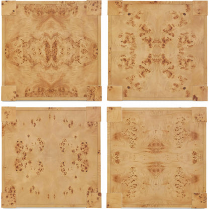 Brandyss Burl End Table by TOV Furniture. Made from unique in a modern style.