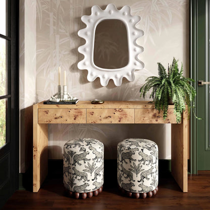 Brandyss Burl Console Table by TOV Furniture. Made from mdf, plywood, veneer in a modern style.