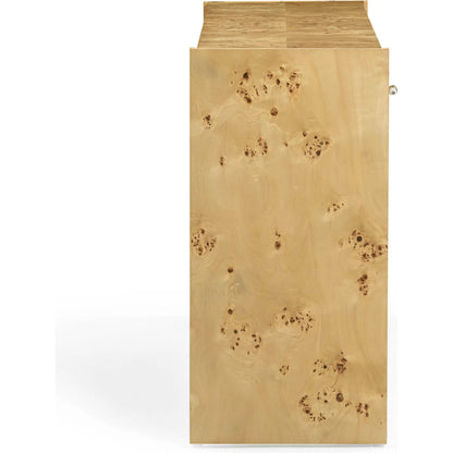 Brandyss Burl Console Table by TOV Furniture. Made from mdf, plywood, veneer in a modern style.