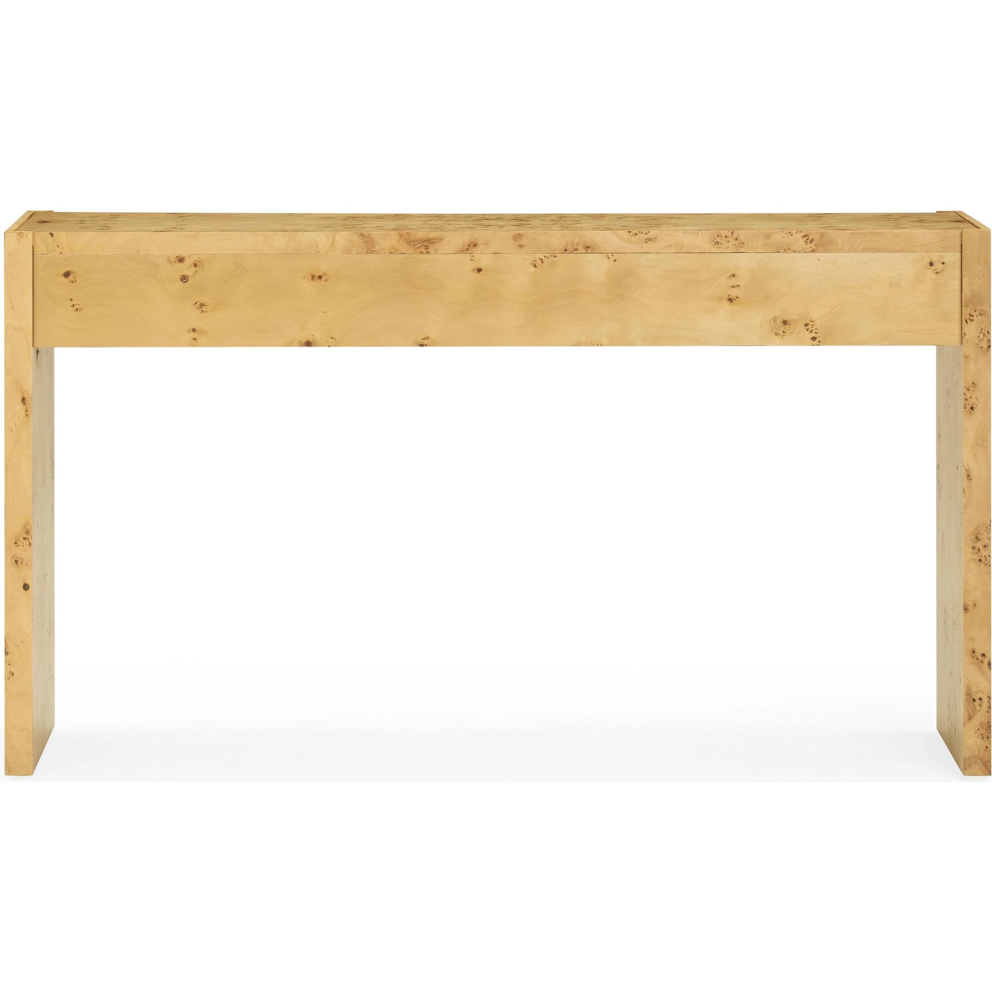Brandyss Burl Console Table by TOV Furniture. Made from mdf, plywood, veneer in a modern style.