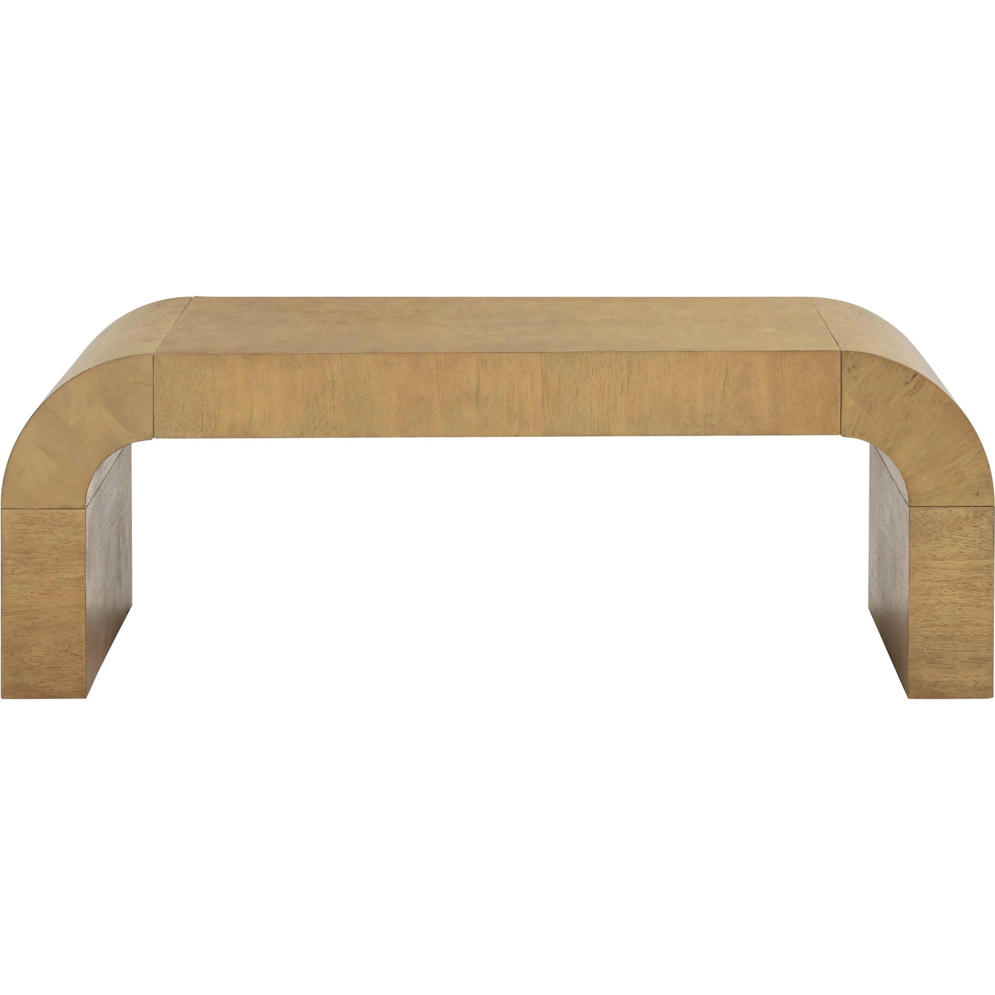 Hump Coffee Table by TOV Furniture. Made from mdf, veneer, wood in a transitional style.