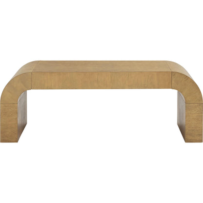Hump Coffee Table by TOV Furniture. Made from mdf, veneer, wood in a transitional style.
