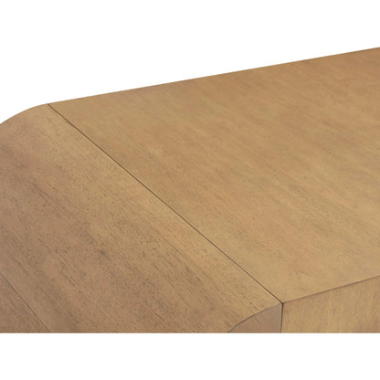 Hump Coffee Table by TOV Furniture. Made from mdf, veneer, wood in a transitional style.