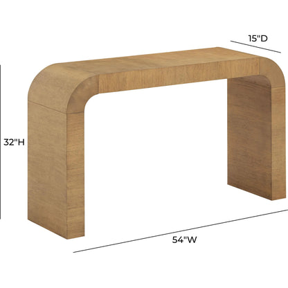 Hump Console Table by TOV Furniture. Made from unique in a modern style.