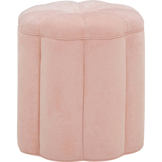 Fleur Textured Velvet Storage Ottoman by TOV Furniture. Made from fabric, plywood in a unique style.
