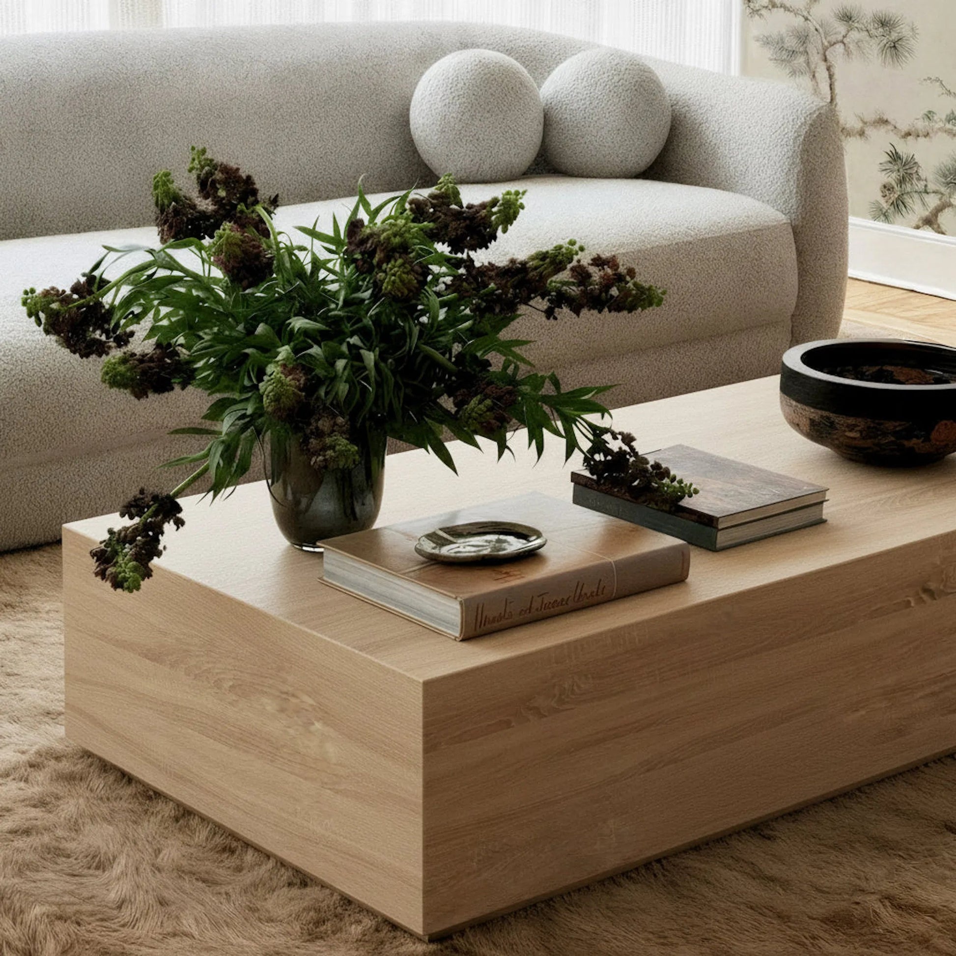 Romy Coffee Table by TOV Furniture. Made from mdf, melamine in a unique style.