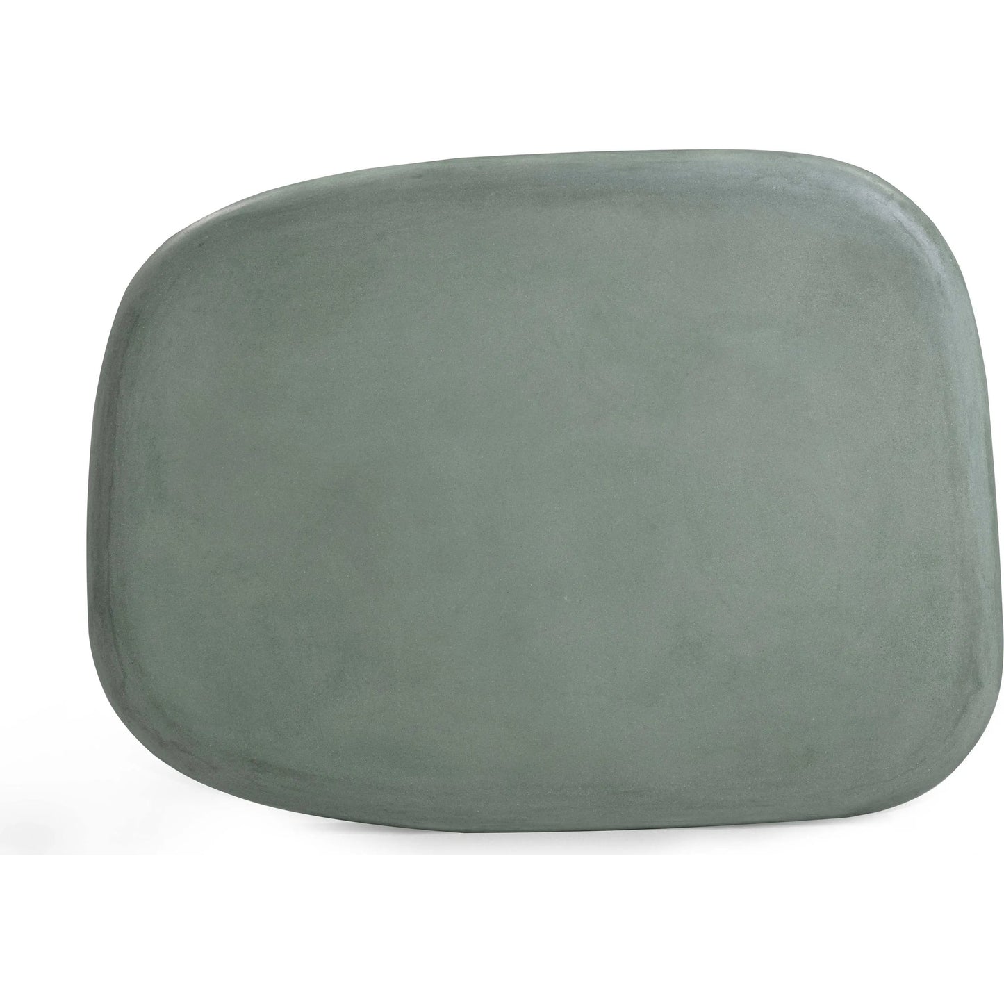 002 SI-2519404 | Additional Silo | Darial Indoor/Outdoor Coffee Table by TOV Furniture in green. Made from concrete in a transitional style.