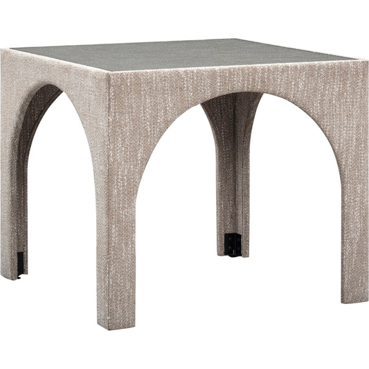 Tomlin Square Gaming Table by TOV Furniture. Made from fabric, glass, mdf in a unique style.