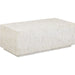 Earl Rectangular Coffee Table by TOV Furniture. Made from mdf, shell in a unique style.