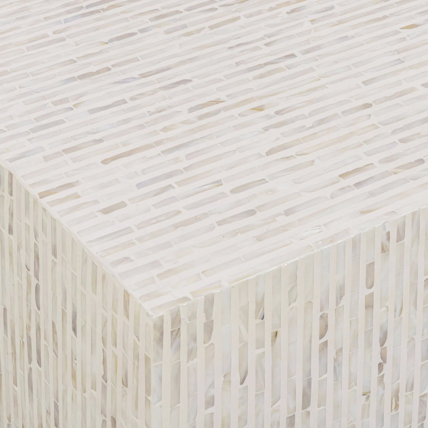 000 SI-2527400 | Closeup | Earl Rectangular Coffee Table by TOV Furniture. Made from mdf, shell in a unique style.