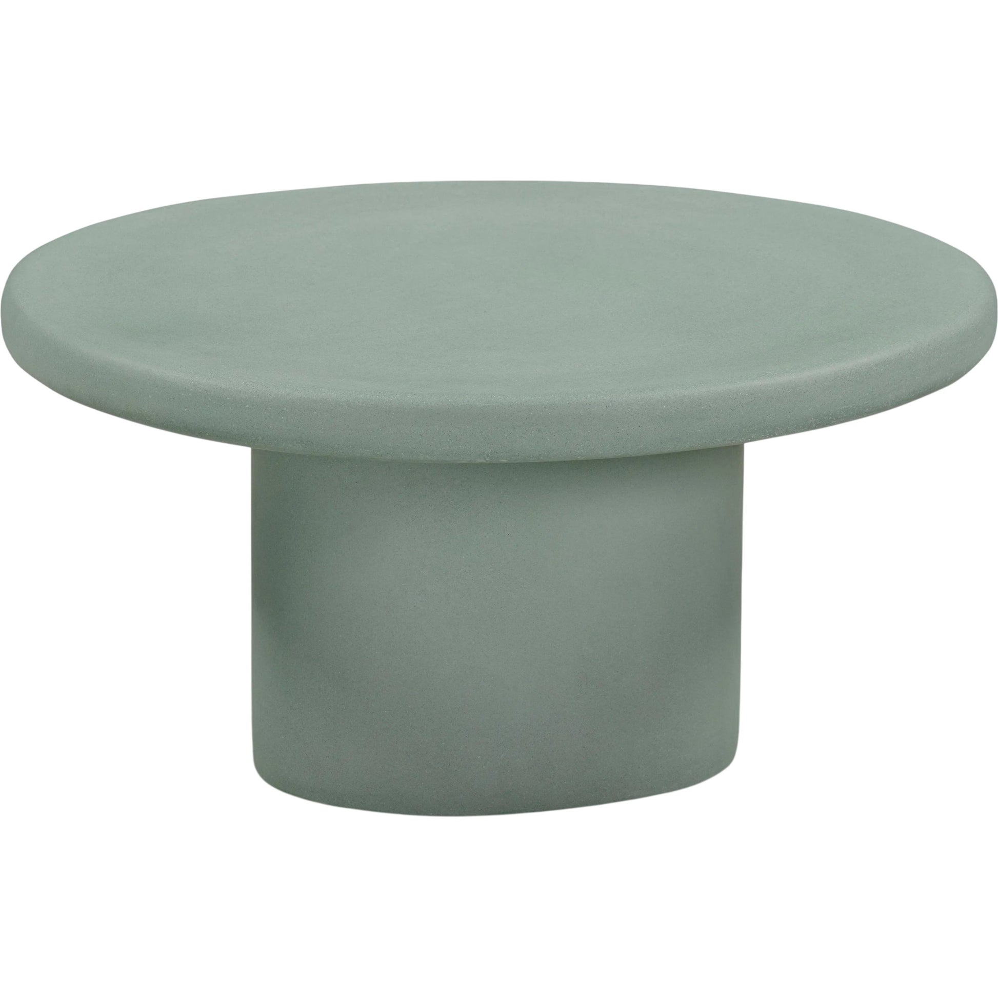 Jade Indoor/Outdoor Coffee Table by TOV Furniture. Made from concrete in a unique style.