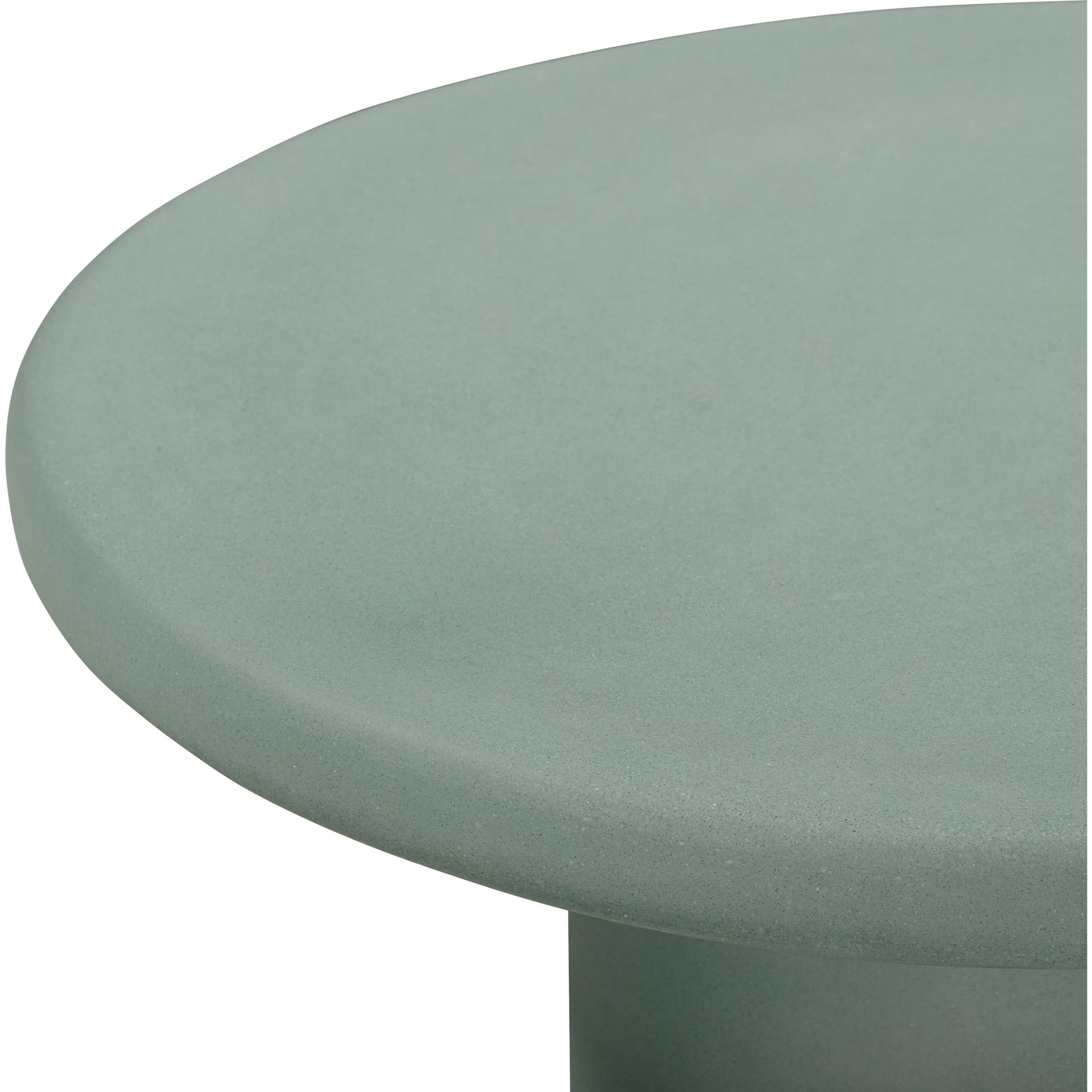 Jade Indoor/Outdoor Coffee Table by TOV Furniture. Made from concrete in a unique style.