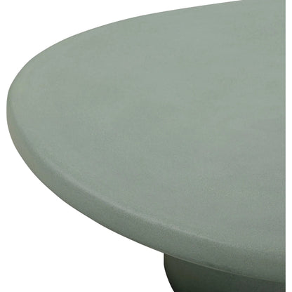 Jade Indoor/Outdoor Coffee Table by TOV Furniture. Made from concrete in a unique style.