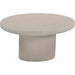 Jade Indoor/Outdoor Coffee Table by TOV Furniture. Made from concrete in a unique style.