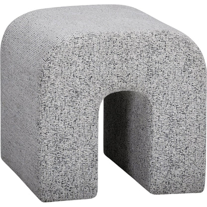 Desi Woven Performance Ottoman by TOV Furniture. Made from fabric, plywood in a unique style.