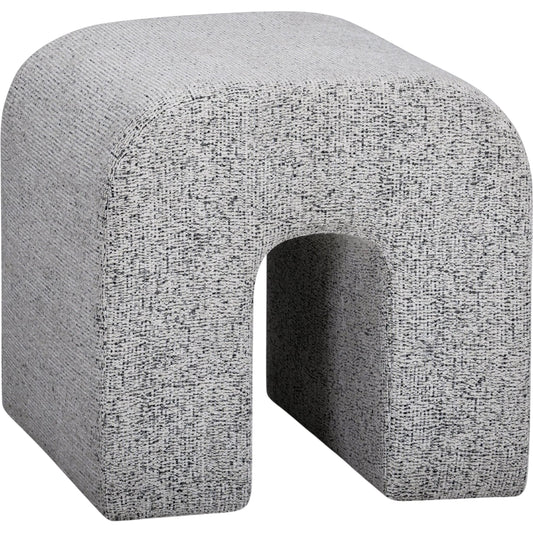 Desi Woven Performance Ottoman by TOV Furniture. Made from fabric, plywood in a unique style.