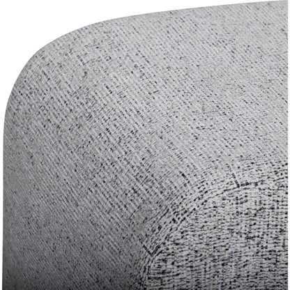 Desi Woven Performance Ottoman by TOV Furniture. Made from fabric, plywood in a unique style.