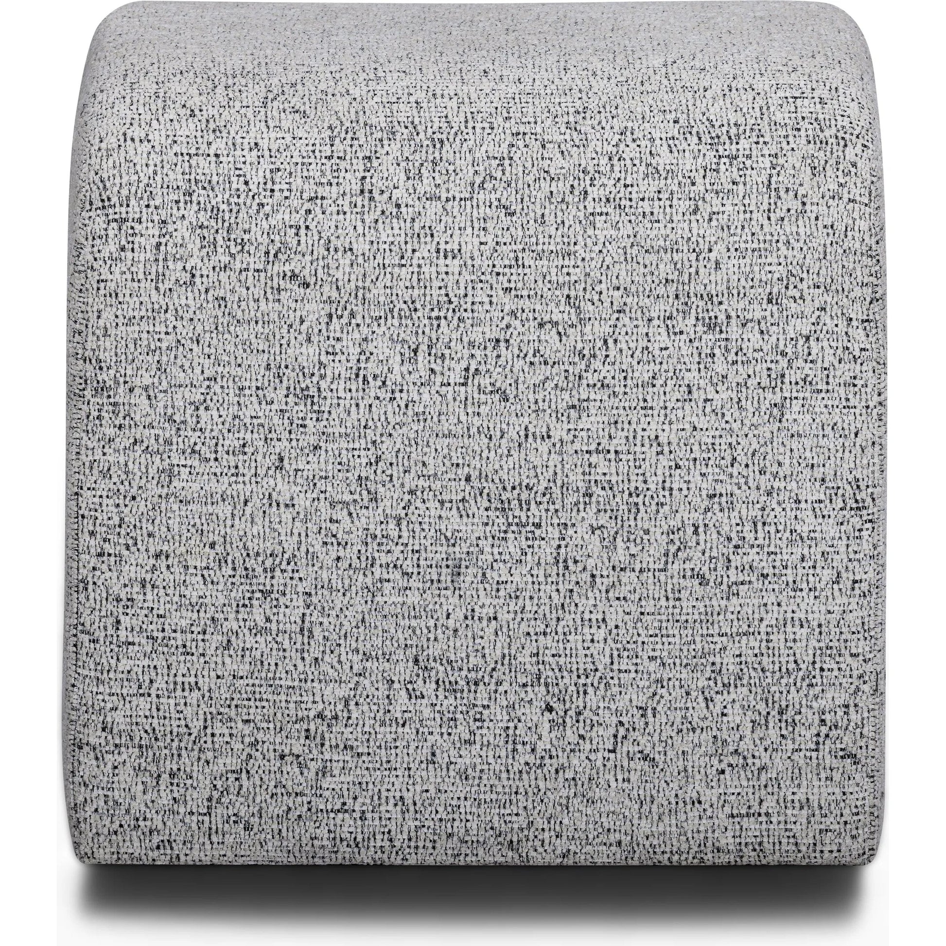 Desi Woven Performance Ottoman by TOV Furniture. Made from fabric, plywood in a unique style.