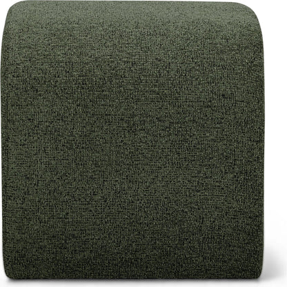 Desi Woven Performance Ottoman by TOV Furniture. Made from fabric, plywood in a unique style.