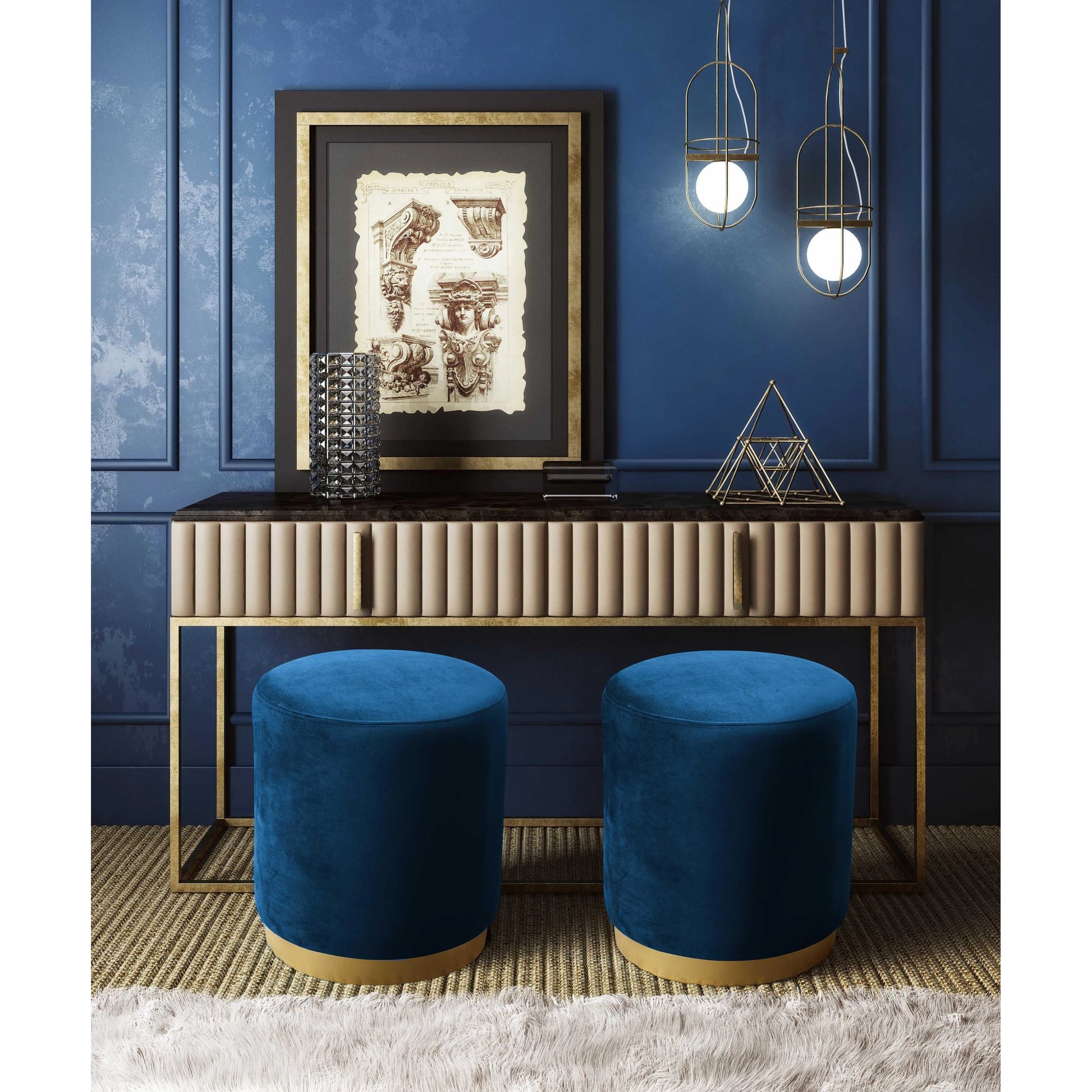 Opal Ottoman by TOV Furniture. Made from unique in a modern style.