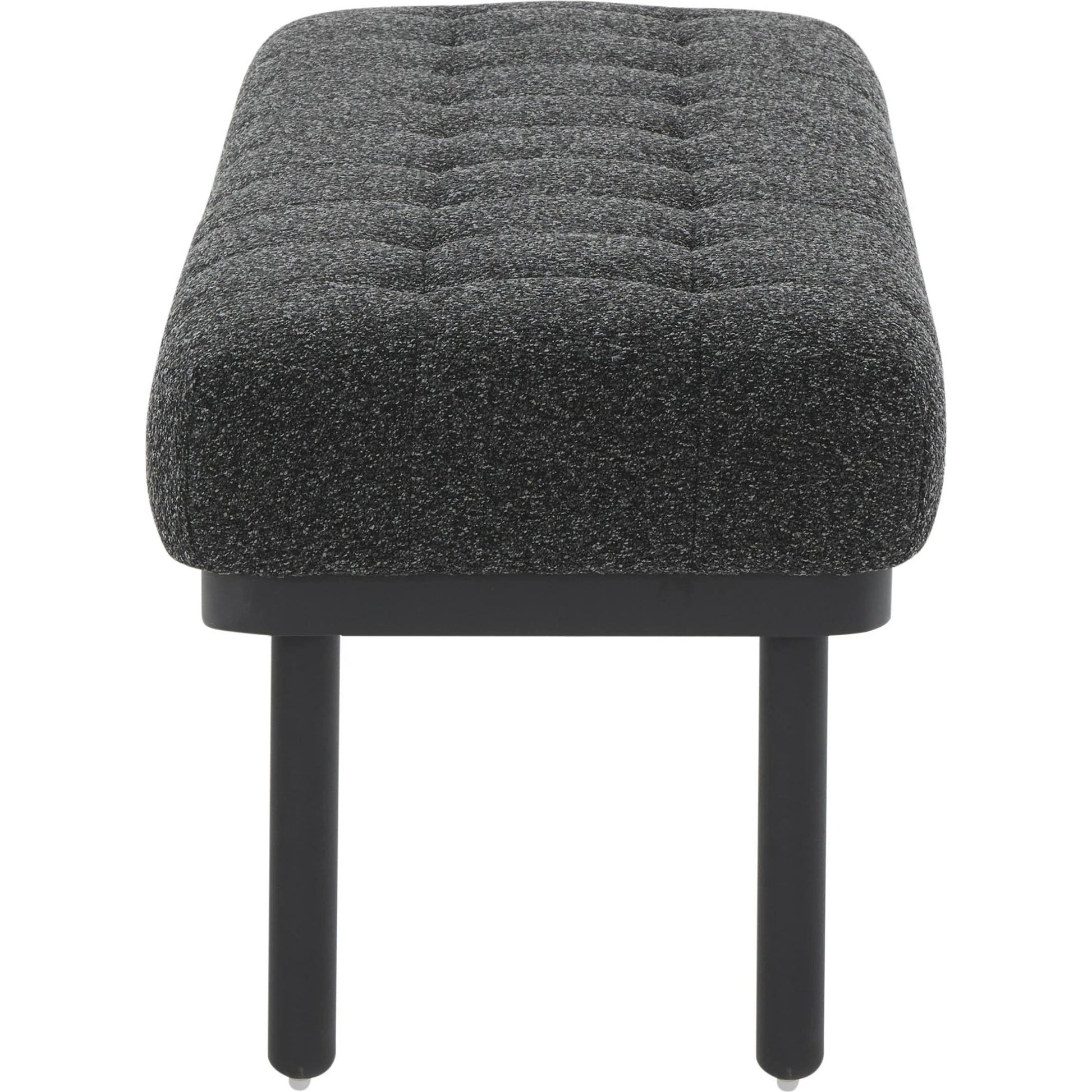 Olivia Boucle Bench by TOV Furniture. Made from boucle, iron, wood in a modern style.