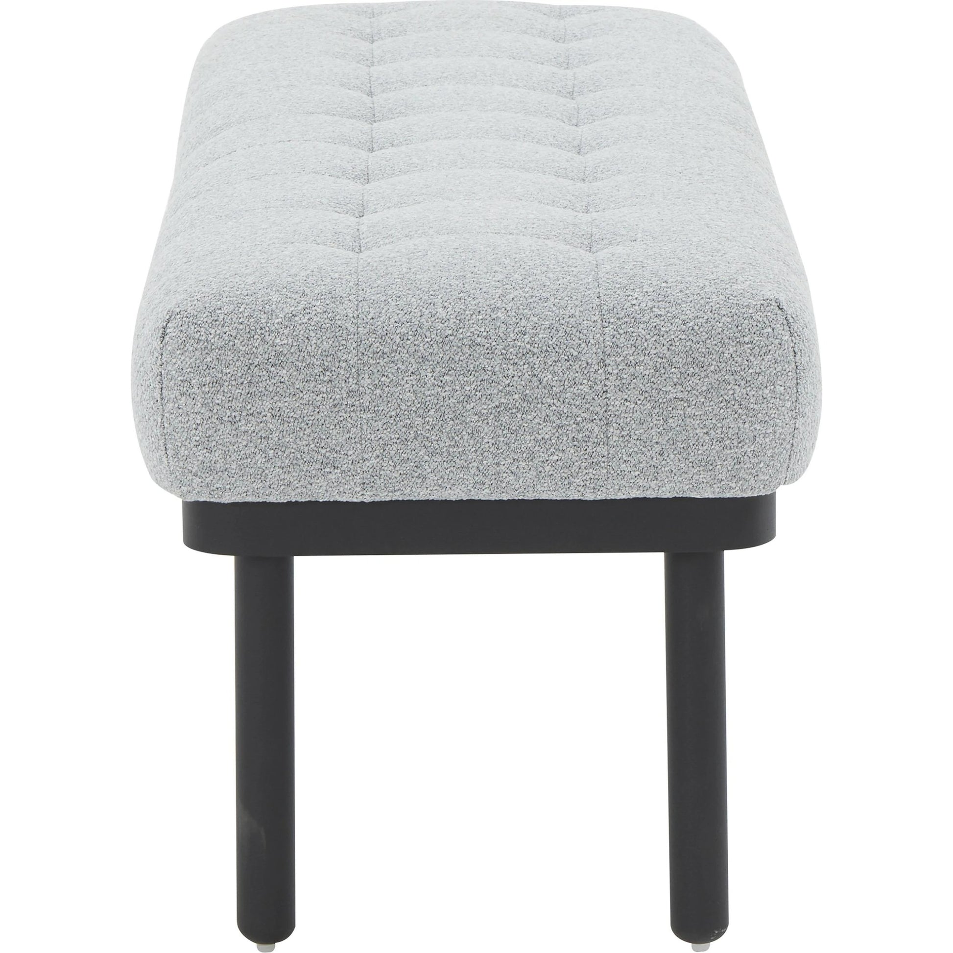 Olivia Boucle Bench by TOV Furniture. Made from boucle, iron, wood in a modern style.