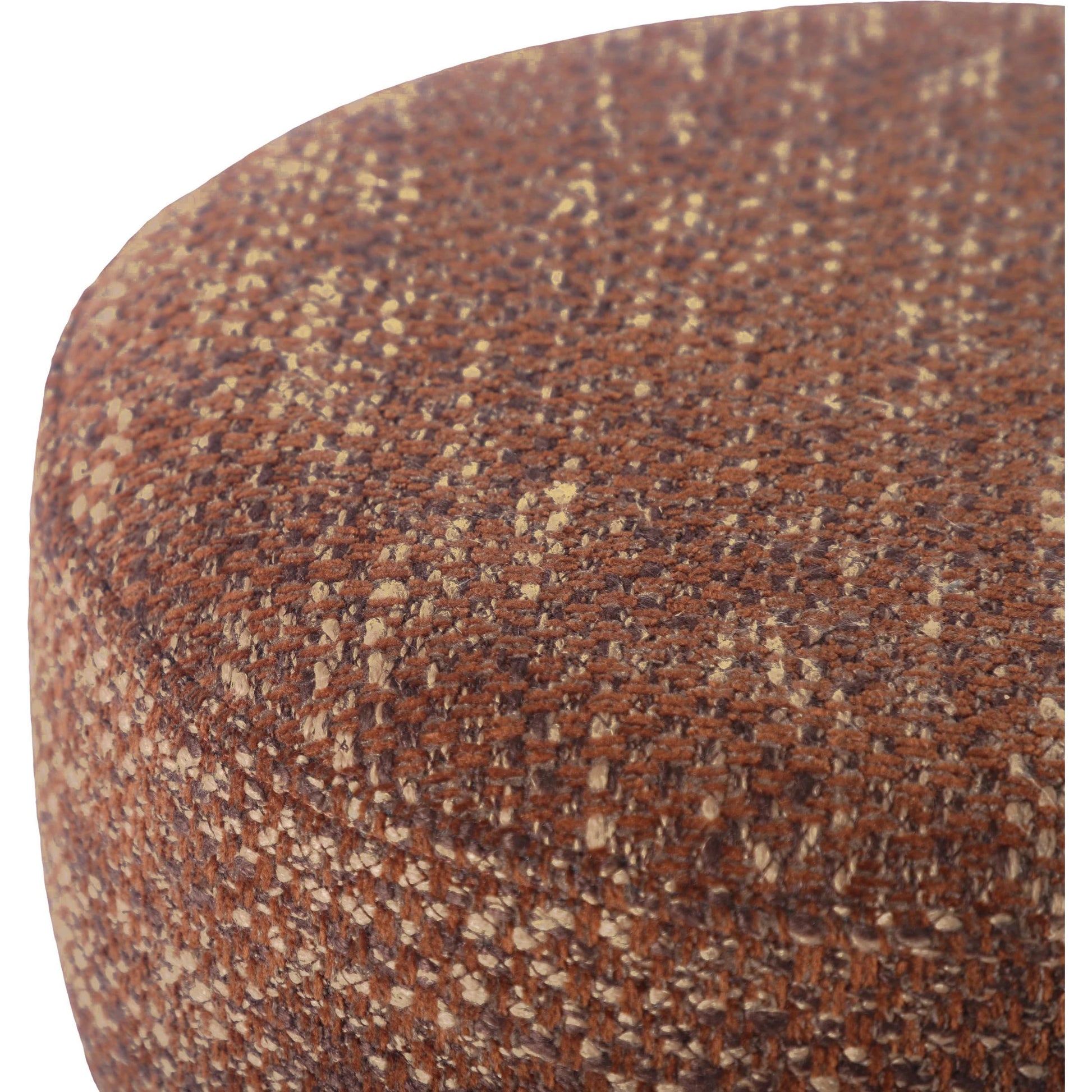 Claire Knubby Stool by TOV Furniture. Made from chenille, mdf in a modern style.